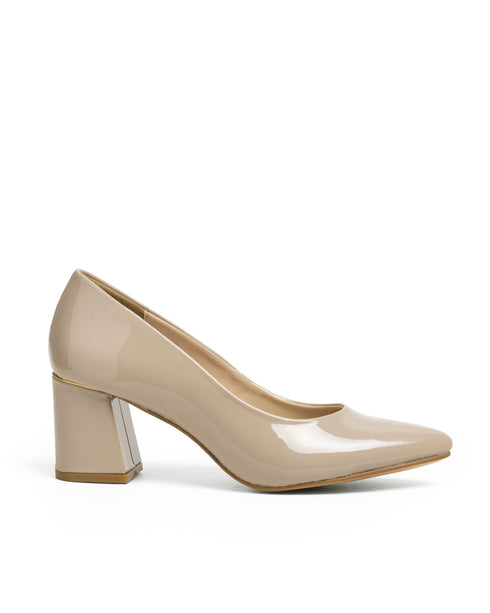 Zapatilla Nude Lisa Punta Picuda 16201